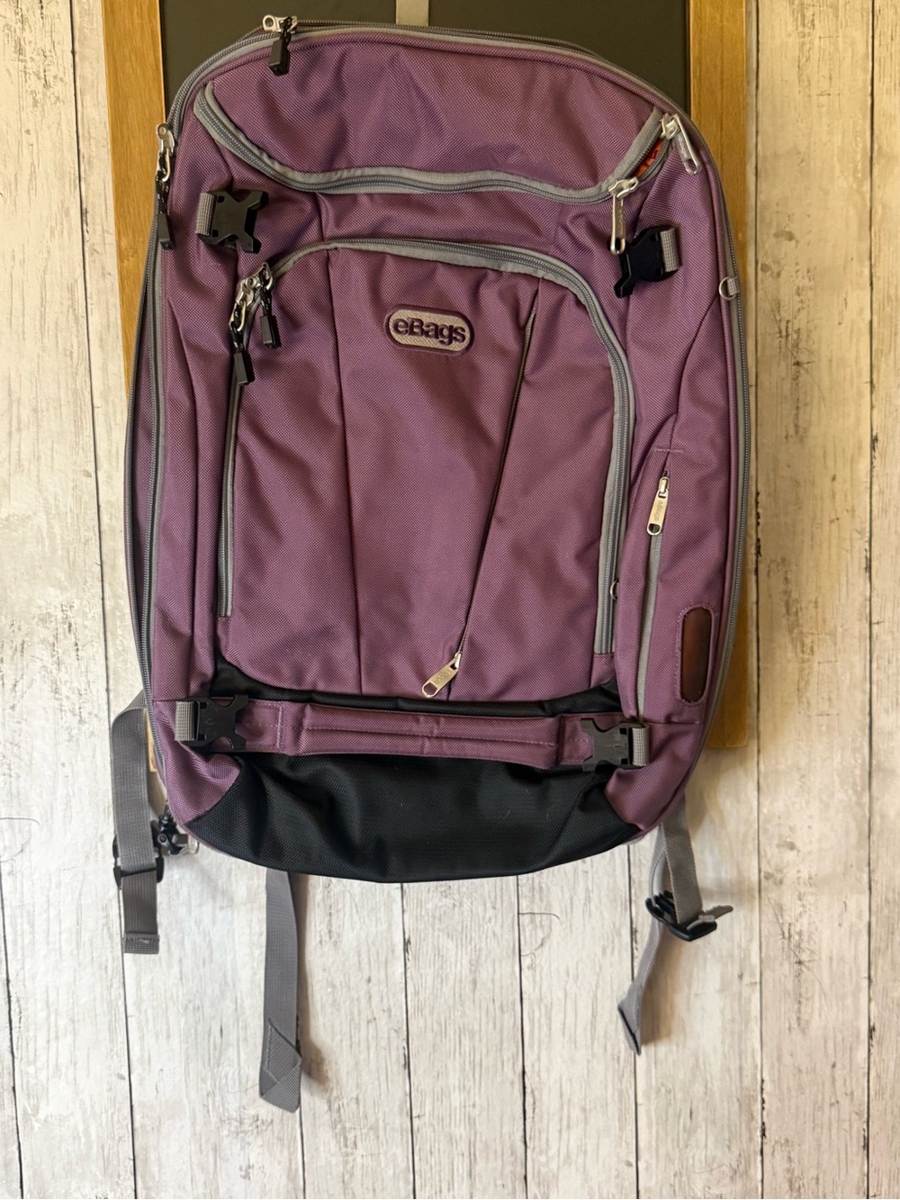 eBags EB2146-22 Mother Lode Travel Backpack 22” - Expandable - Purple